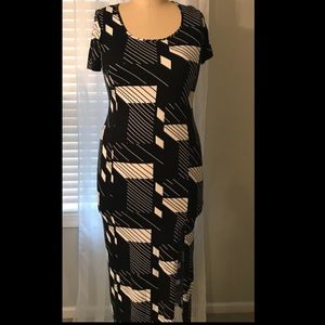 ASOS Curve Maxi Dress with front split